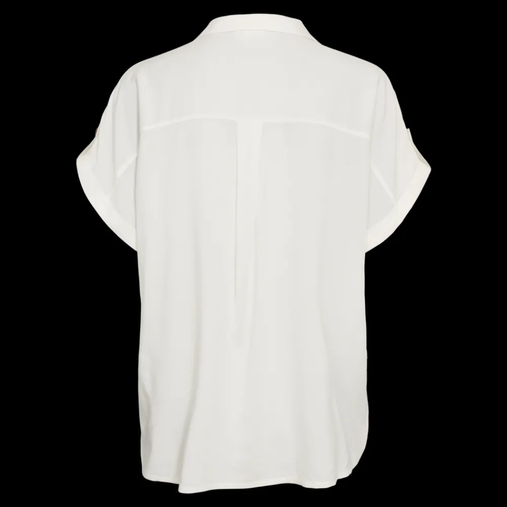 Outlet Fabrin Copenhagen Shirt S/S 25, W. - Dame Skjorte Hvid