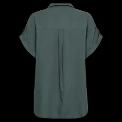 Best Fabrin Copenhagen Shirt S/S 25, W. - Dame Skjorte Grøn