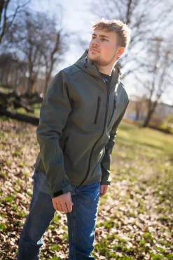 Fashion Nanok Silas 25, Sr - Herre Softshell Jakke Grøn