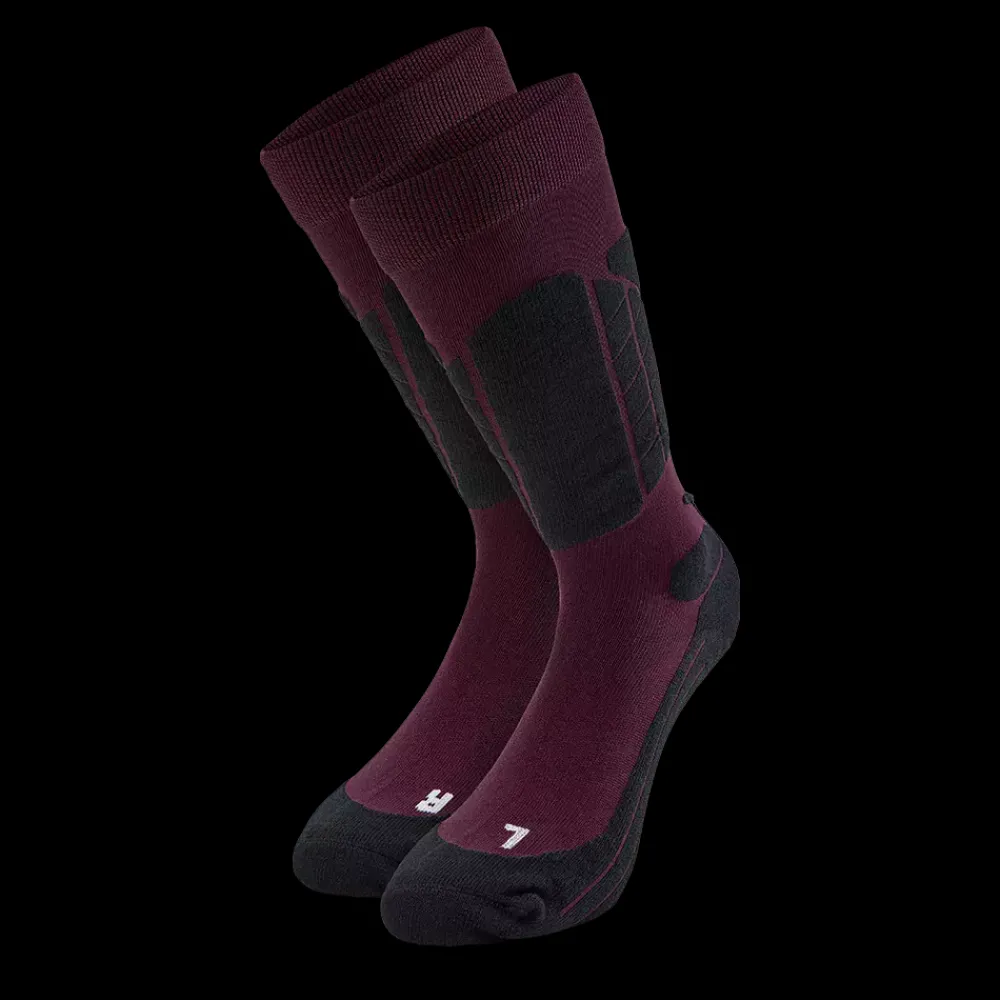 Sale Nanok Ski Socks 2 Pack, Sr. - Voksen Skisokker Lilla
