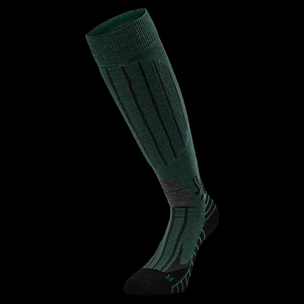 Outlet Nanok Ski Socks Wool - Skisokker Grøn