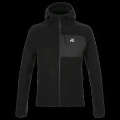 Fashion 2117 of Sweden Skord Wool Hoodie - Herre Fritidsjakke Sort