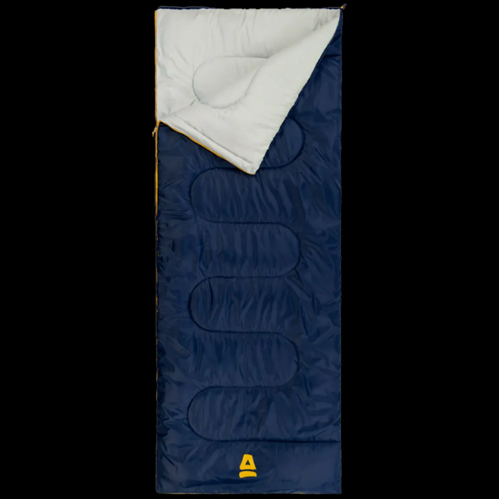 Online Abbey Sleeping Bag Envelop Ripstop - Sovepose Blå