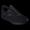 Hot Skechers Slip In Summit - Herre Fritidssko Sort