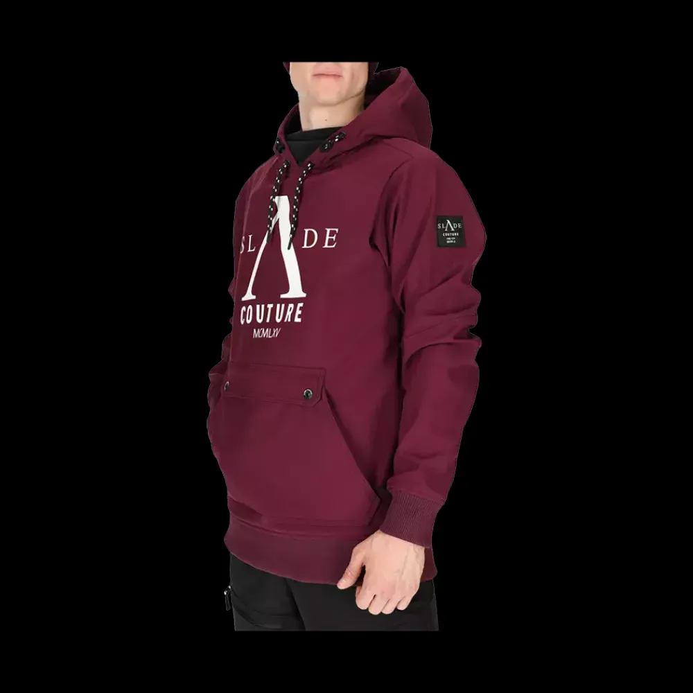 Best Slade Snow Hood - Herre Anorak Rød