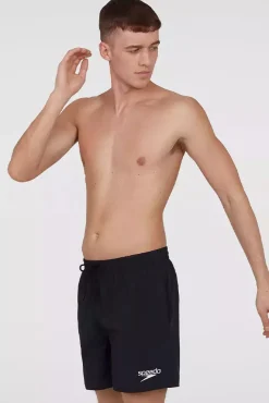 Online Speedo Solid 16 Shorts - Herre Badeshorts Sort