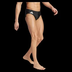 Fashion Adidas Solid Trunks - Herre Badebukser Sort