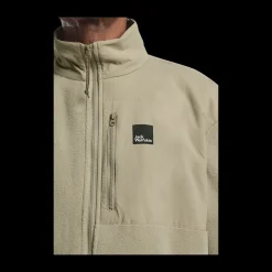 New Jack Wolfskin Sumetro FZ - Herre Fleecetrøje Sand