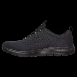 Hot Skechers Summits Memory Foam - Herre Fritidssko Sort