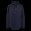 Outlet Fabrin Copenhagen Sweat Highneck 25, W. - Dame Sweatshirt Blå