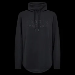 Hot Fabrin Copenhagen Sweat Highneck 25, W. - Dame Sweatshirt Sort