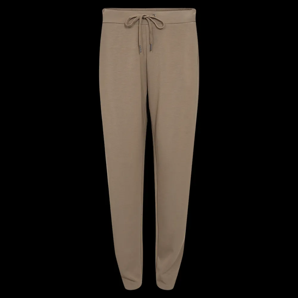 Fashion Fabrin Copenhagen Sweat Pants Straight 25, W. - Dame Sweatpants Sand