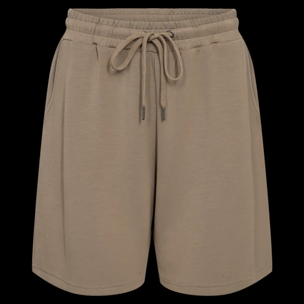 Hot Fabrin Copenhagen Sweat Shorts 25, W. - Dame Shorts Sand