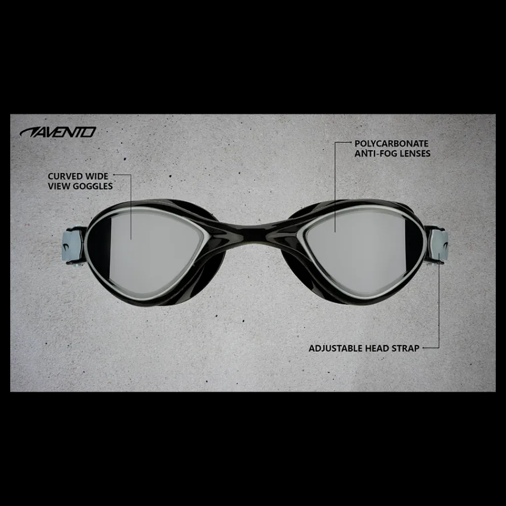 Clearance Avento Swimming Goggles Flex Curved - Svømmebriller Multi