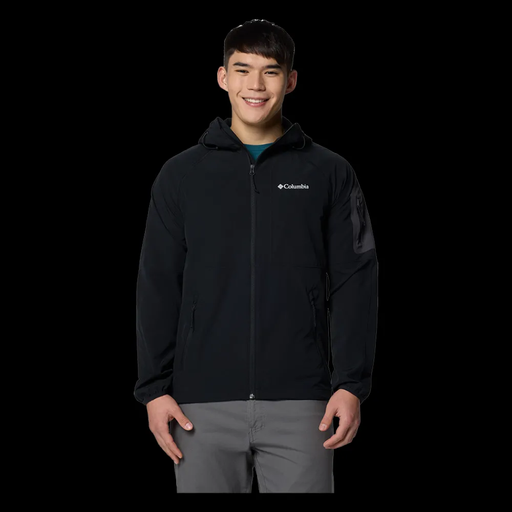 Clearance Columbia Tall Heights Jacket - Herre Funktionsjakke Sort