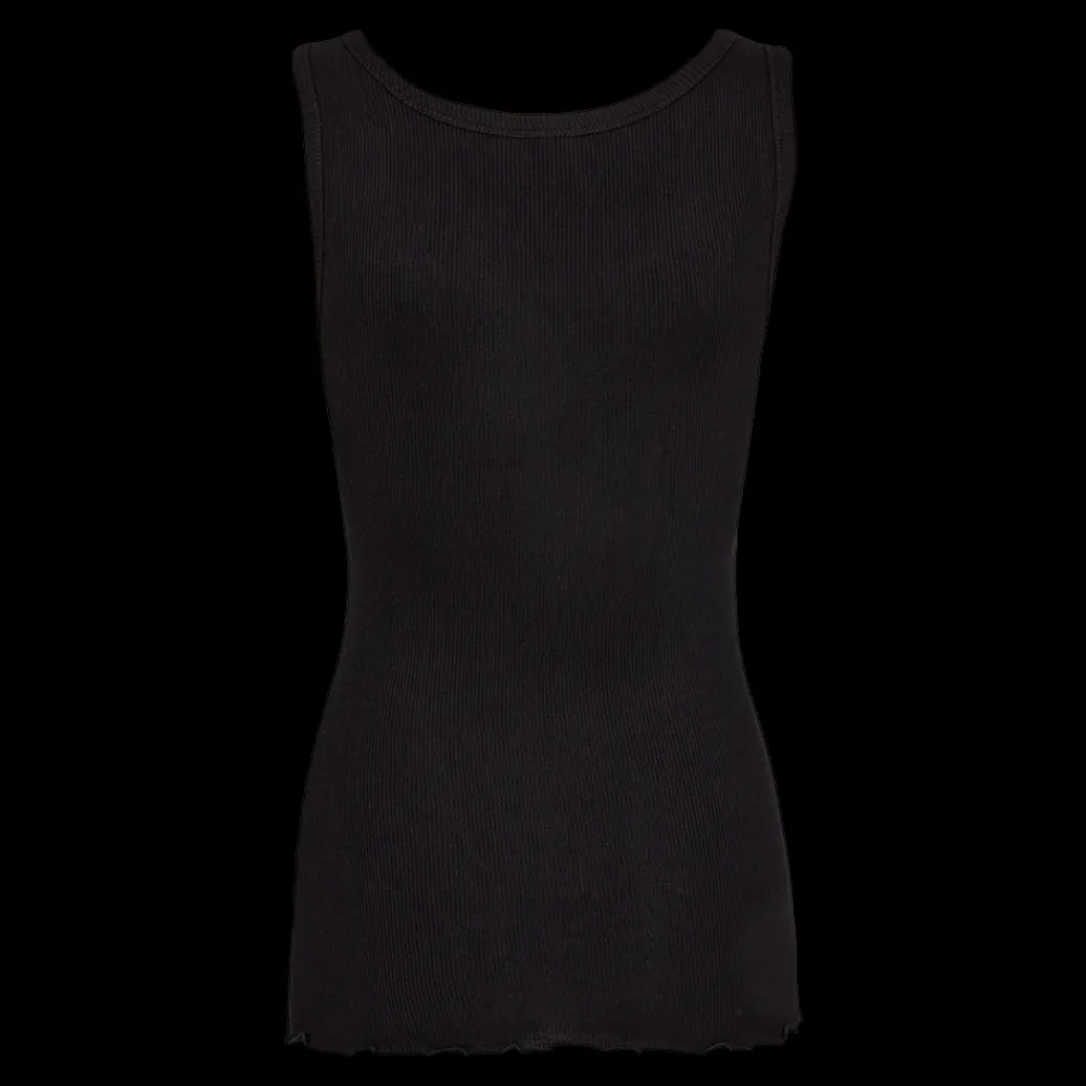 New Fabrin Copenhagen Tank Top 24,W. - Dame Tanktop Sort