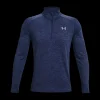 Clearance Under Armour Tech 2.0 Half Zip - Herre Træningsbluse Blå