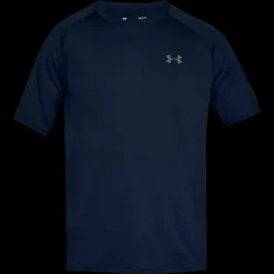 Online Under Armour Tech Tee - Herre T-shirt Blå