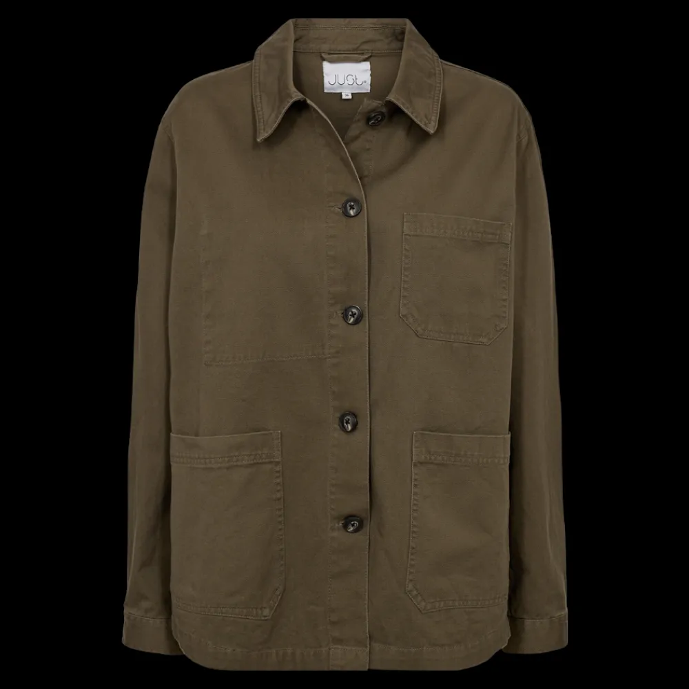 Best Just Tinella Jacket 25, W. - Dame Fritidsjakke Grøn