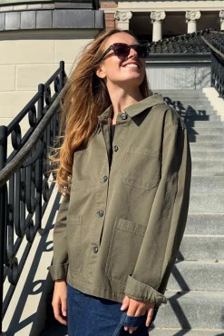 Best Just Tinella Jacket 25, W. - Dame Fritidsjakke Grøn
