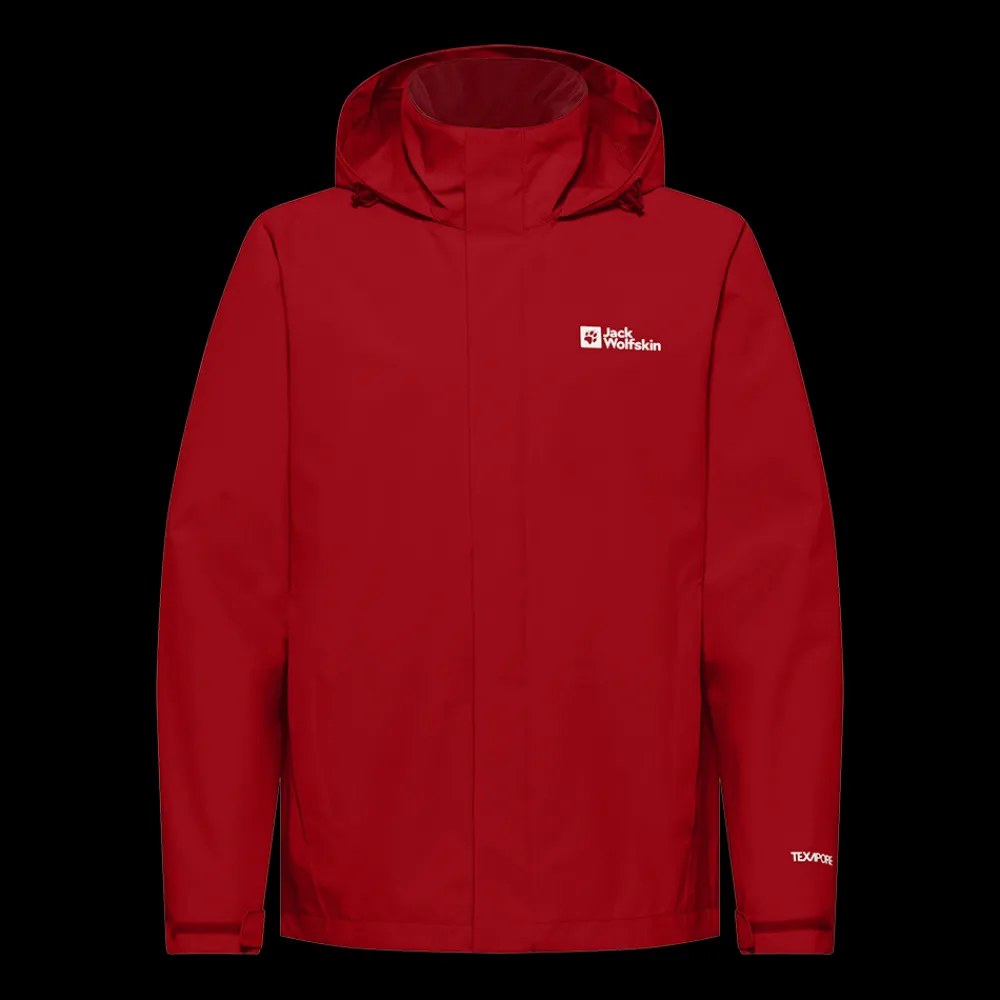 Clearance Jack Wolfskin Trailtime 2L Jacket - Herre Funktionsjakke Rød
