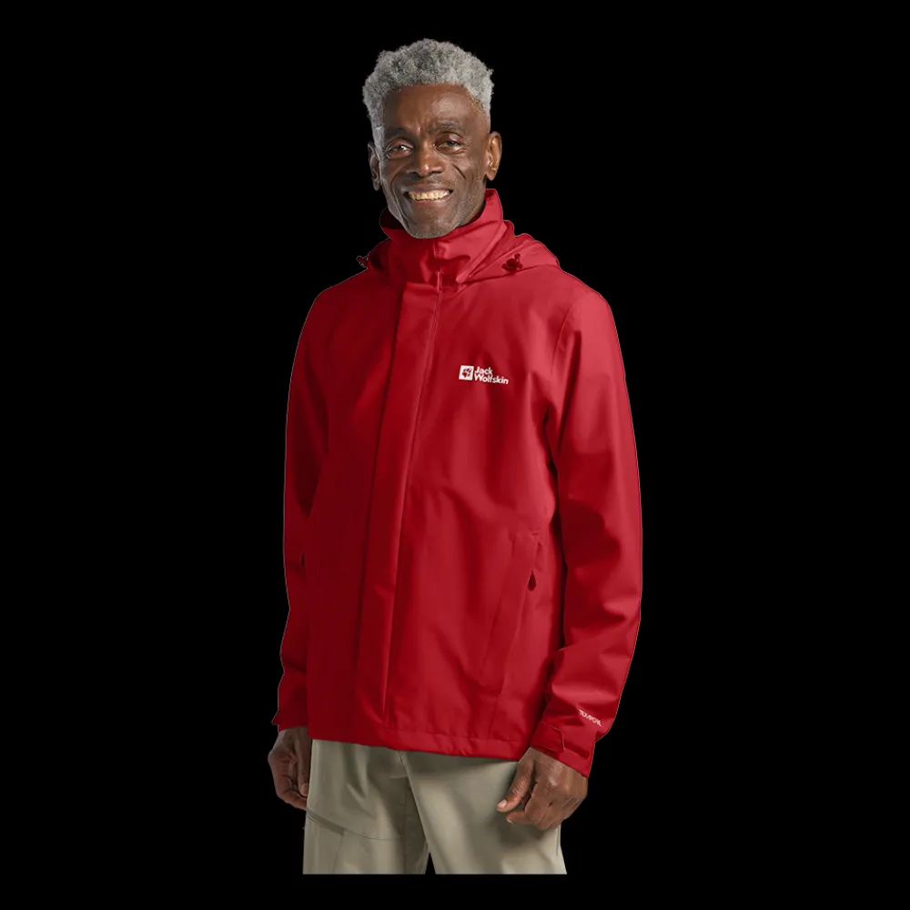 Clearance Jack Wolfskin Trailtime 2L Jacket - Herre Funktionsjakke Rød