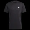 Hot Adidas Training Tee - Herre Løbe T-shirt Sort