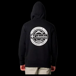 Discount Columbia Trek Graphic Hoodie - Herre Sweatshirt Sort