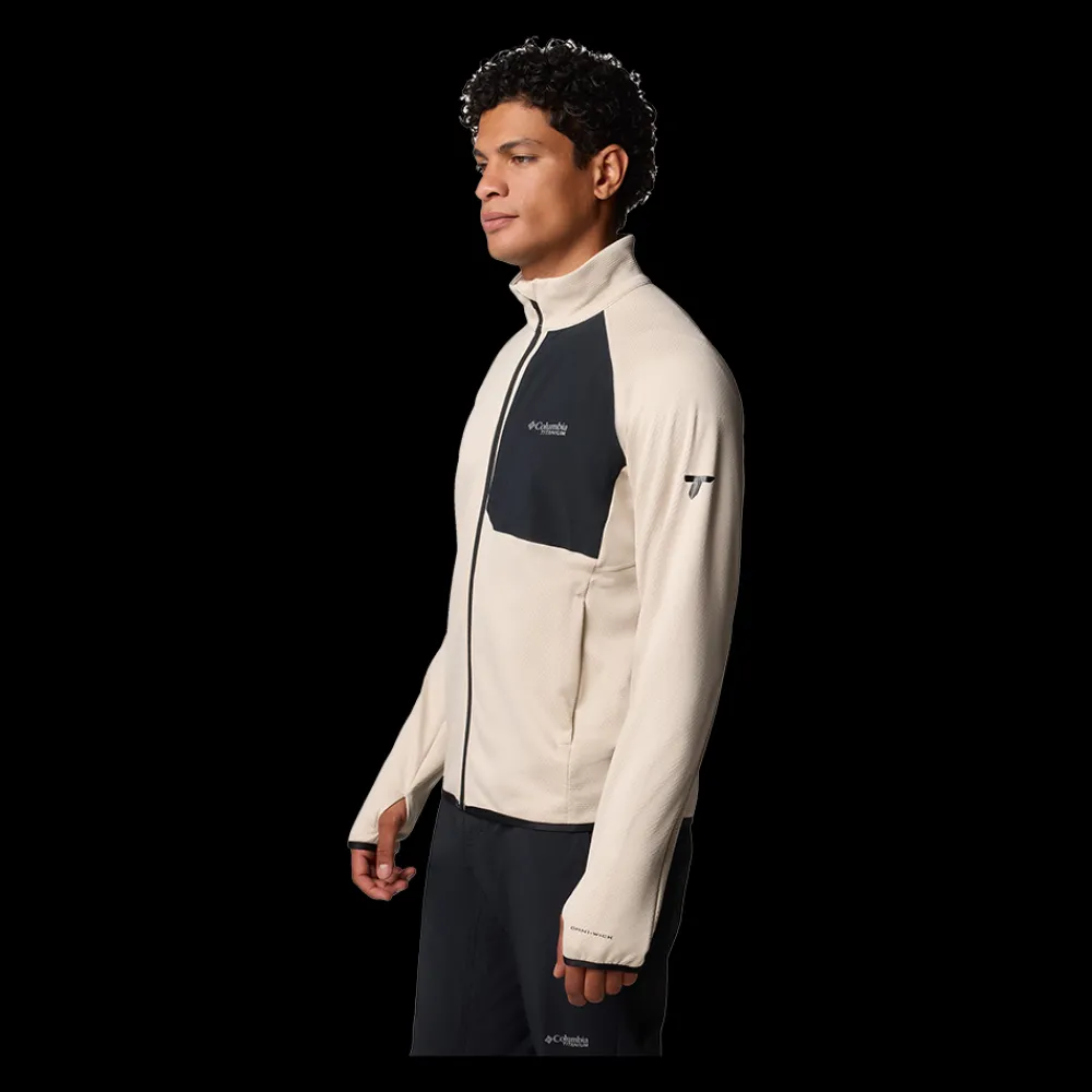 Discount Columbia Triple Canyon Grid Fleece - Herre Fleecetrøje Hvid