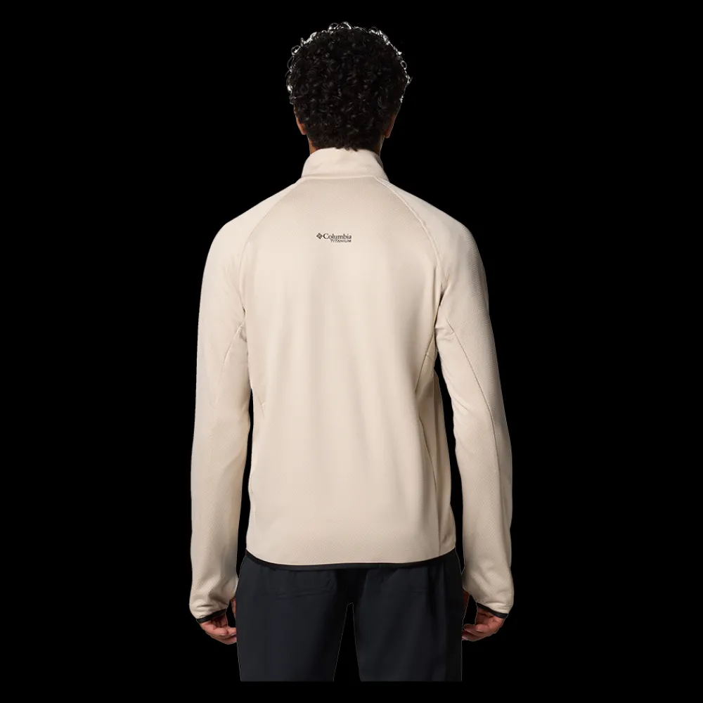 Discount Columbia Triple Canyon Grid Fleece - Herre Fleecetrøje Hvid