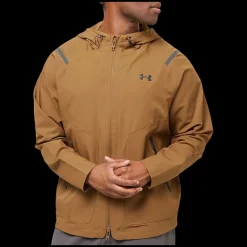 New Under Armour Unstoppable Jacket - Herre Træningsjakke Brun