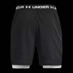 Sale Under Armour Vanish 2-in-1 Woven Shorts - Herre Træningsshorts Sort