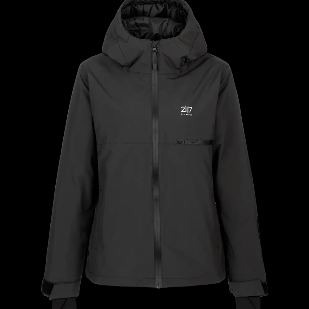 Fashion 2117 of Sweden W Avan Padded Ski Jacket - Dame Ski- og Vinterjakke Sort