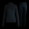 New True North W Baselayer Bamboo - Dame Skiundertøj Grå