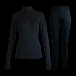 New True North W Baselayer Bamboo - Dame Skiundertøj Grå