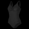 Hot Speedo W Birgitte Suit - Dame Badedragt Sort