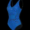 Outlet Arena W Bodylift Swimsuit - Dame Badedragt Blå