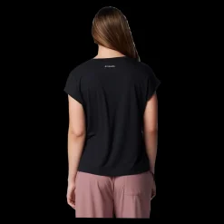 Hot Columbia W Boundless Tee - Dame T-shirt Sort
