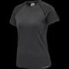 Outlet Hummel W Ci Seamless Tee - Dame T-shirt Sort