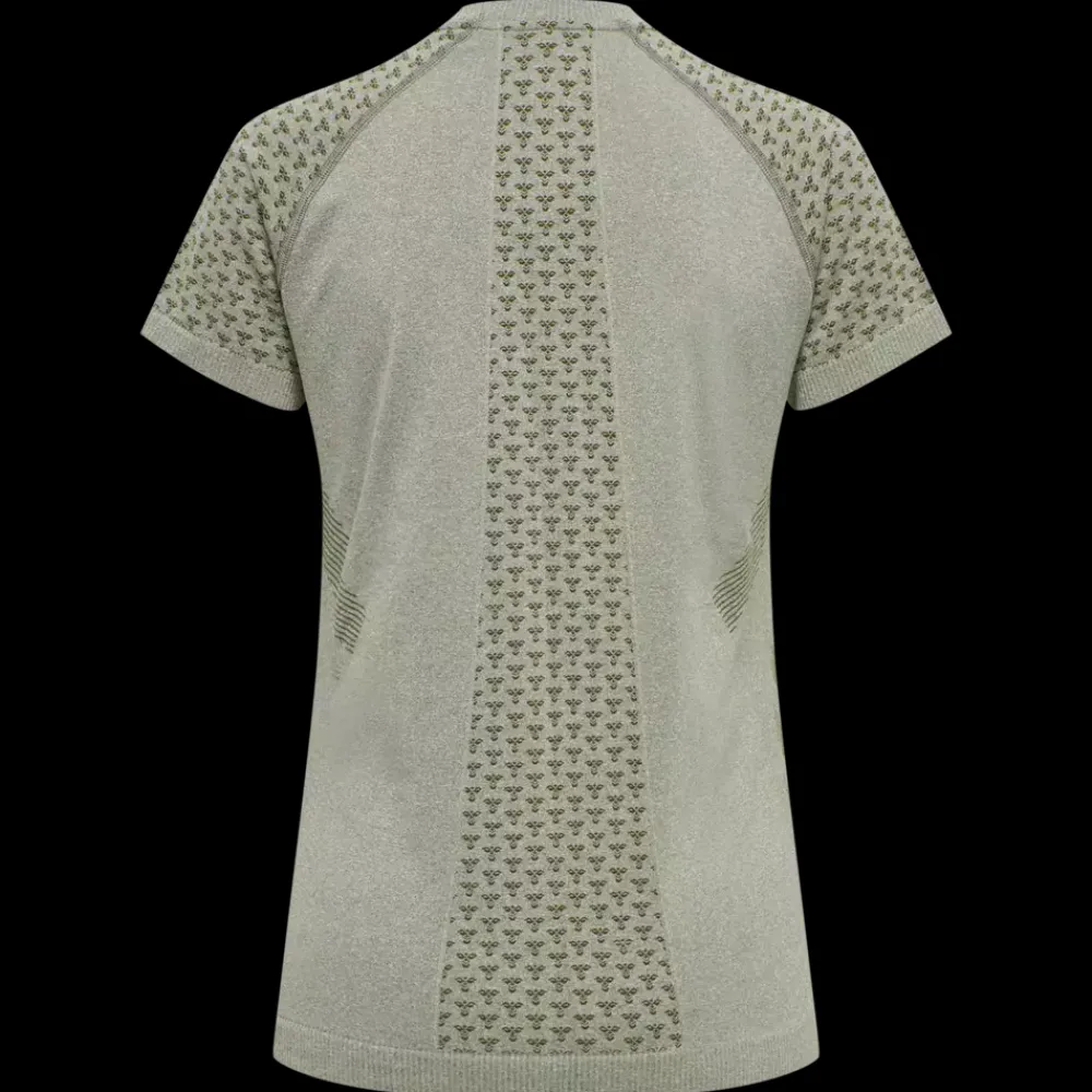 Fashion Hummel W Ci Seamless Tee - Dame T-shirt Grøn