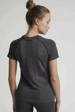 Outlet Hummel W Ci Seamless Tee - Dame T-shirt Sort