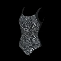 Clearance Arena W Clara U Back - Dame Badedragt Sort