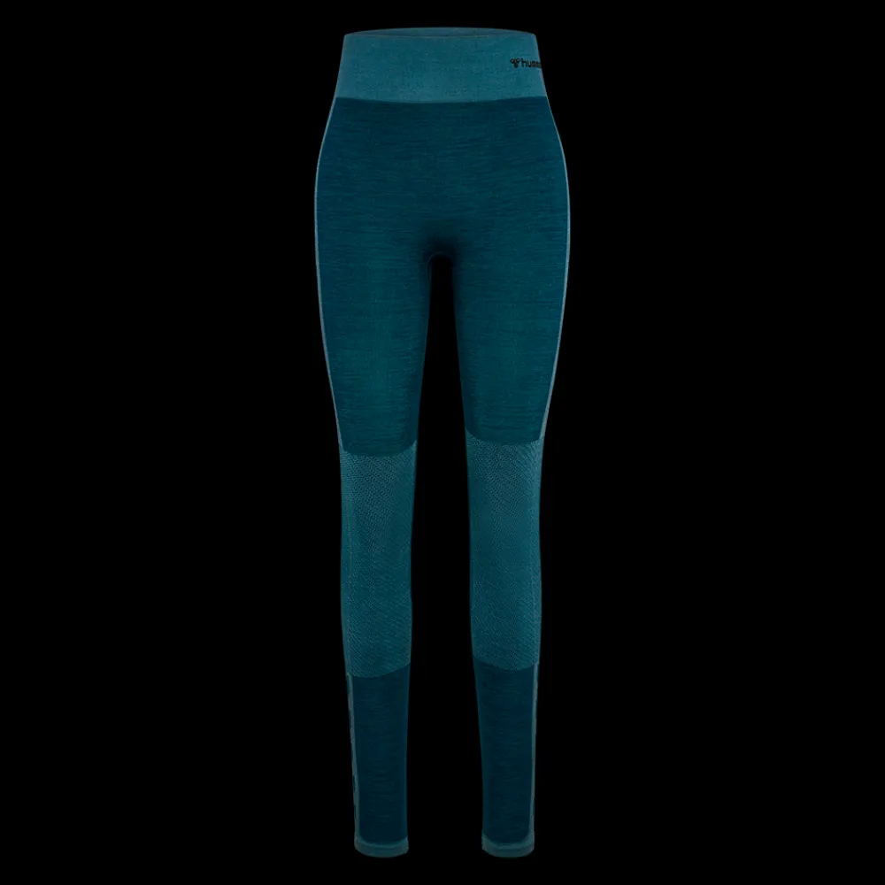 New Hummel W Clea Seamless Mid Waist Tight - Dame Trænings Tights Grå