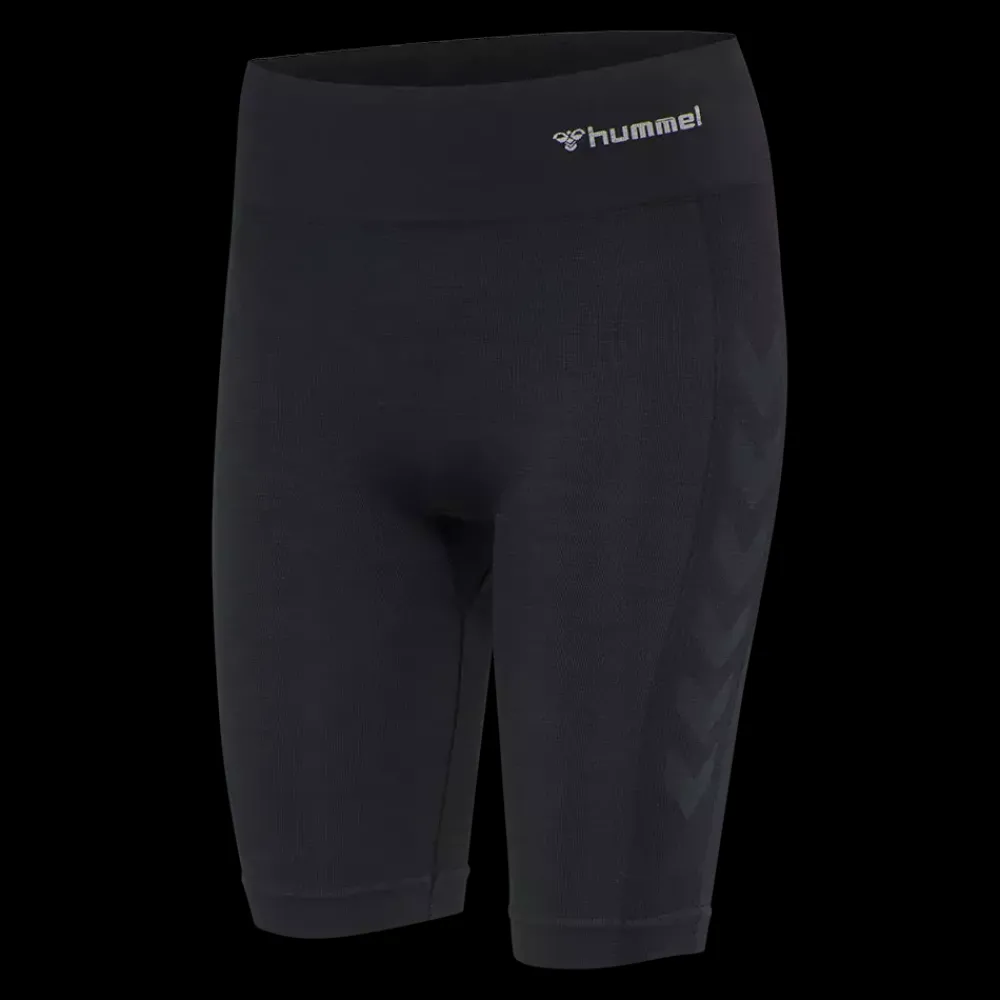 New Hummel W Clea Seamless Shorts - Korte Dame Tights Sort