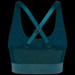 Online Hummel W Clea Seamless Sport Top - Dame Sports BH Grå