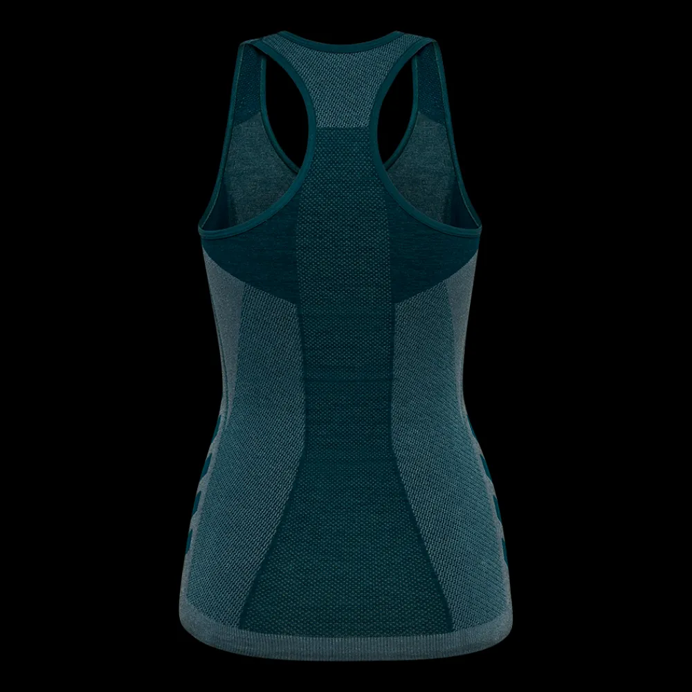 Best Hummel W Clea Seamless Top - Dame Top Grå