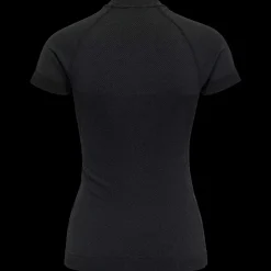 Online Hummel W Clea Seamless T-Shirt - Dame Fitness T-Shirt Sort