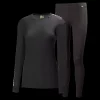 Online Helly Hansen W Comfort Dry - Dame skiundertøj sæt Sort