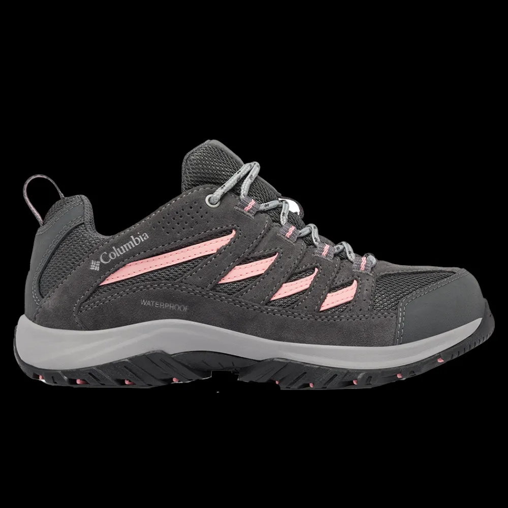 Outlet Columbia W Crestwood Waterproof - Dame Outdoor Sko Grå