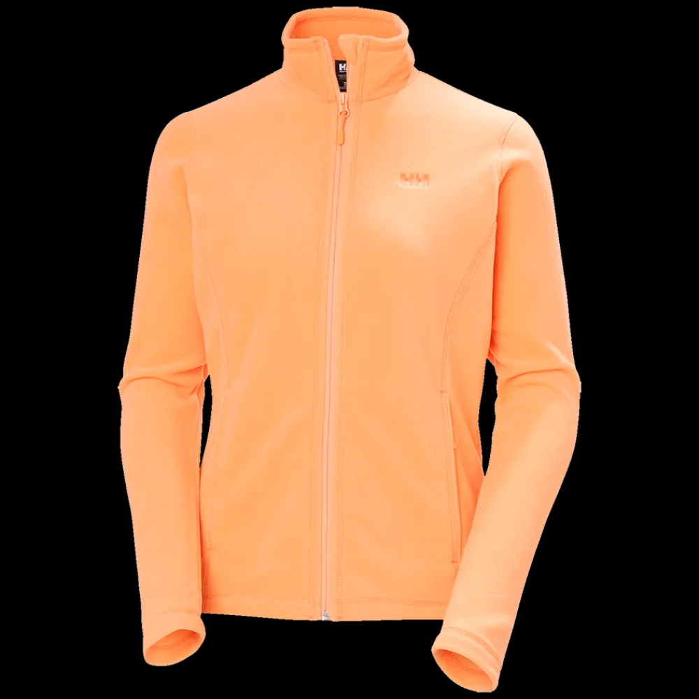 Best Helly Hansen W Daybreaker Fleece Jacket - Dame Fleecetrøje Orange